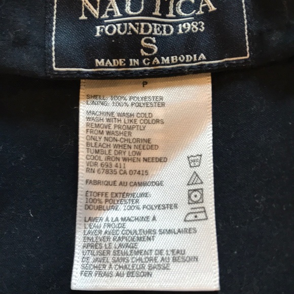 Nautica Men’s Swim Trunks S Small Blue Red - Picture 7 of 11